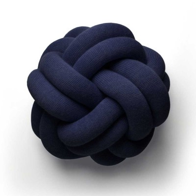 Knot navy kussen Design House Stockholm 2