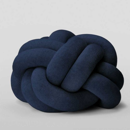 Coussin Knot navy Design House Stockholm