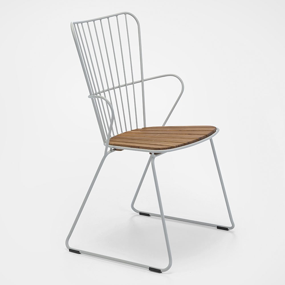 Silla pavo real taupe Houe