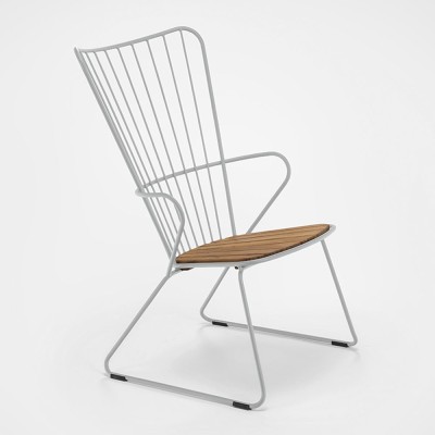 Peacock fauteuil taupe Houe