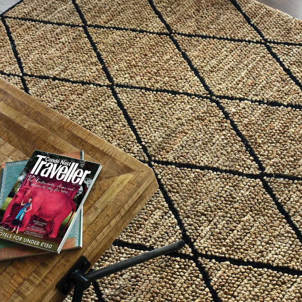 Larson charcoal rug The Rug Republic